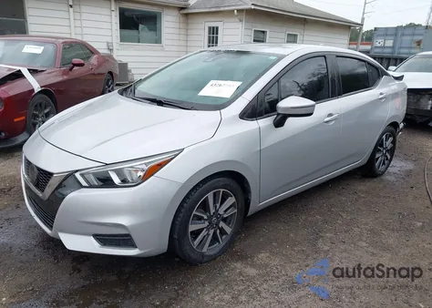 2021 Nissan Versa Sv Xtronic Cvt from USA, damaged, VIN 3N1CN8EV4ML823897